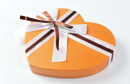 gift box isolated on whiteの写真素材