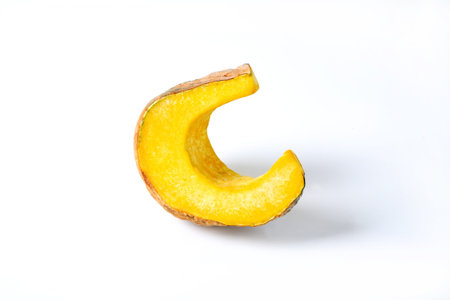 Pumpkins Isolated on a White Backgroundの写真素材