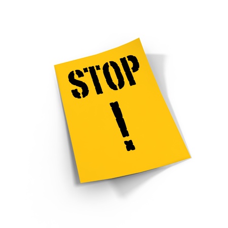 stop sign vintage style の写真素材