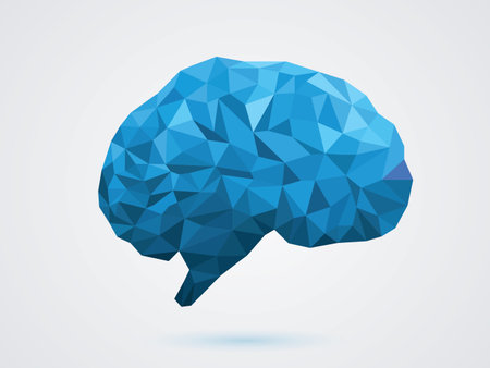 illustration of the brainのイラスト素材