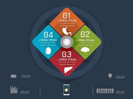 illustration of colorful bannerのイラスト素材