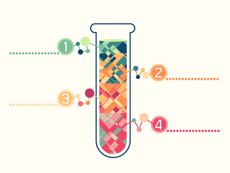 illustration of icon beakerのイラスト素材