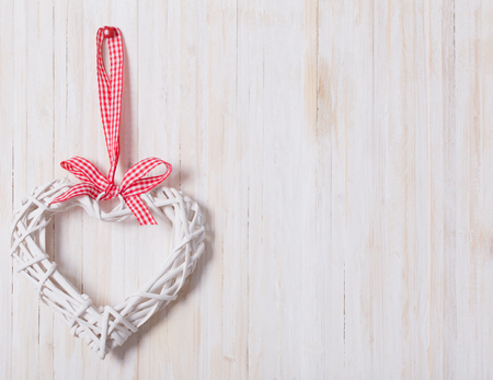 Valentine's day background with heartsの写真素材