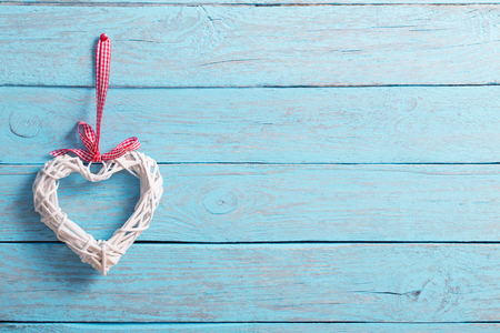 Valentine's day background with heartsの写真素材