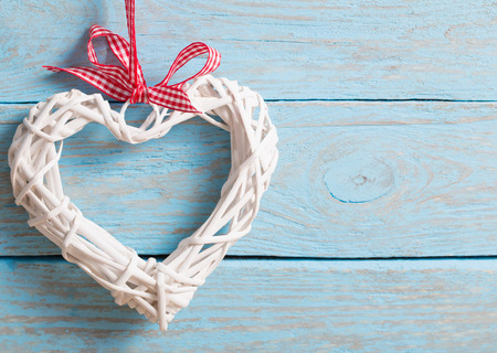 Valentine's day background with heartsの写真素材