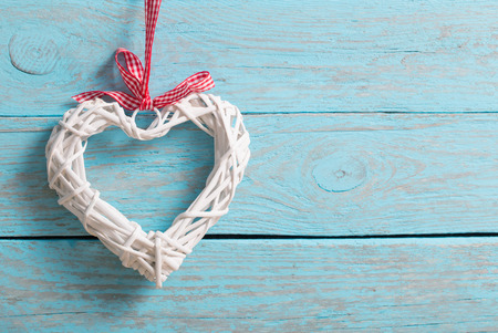 Valentine's day background with heartsの写真素材