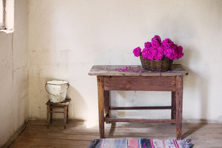 Old rustic roomの写真素材