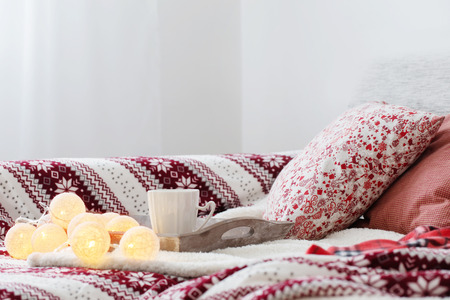 Christmas decoration indoorの写真素材