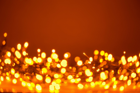 yellow abstract bokeh backgroundの写真素材