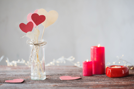 decorations for Valentine's Dayの写真素材