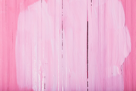 painted pink wooden backgroundの写真素材