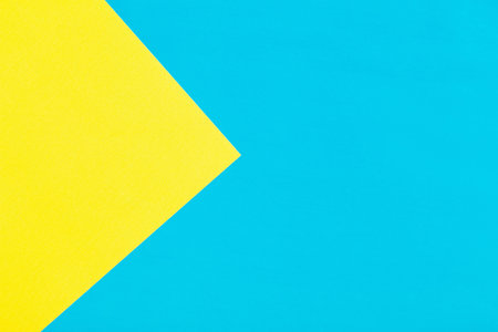 blue and yellow paper background