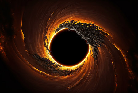 black hole in spaceの素材