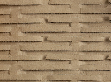 recycling brown paper close up backgroundの写真素材