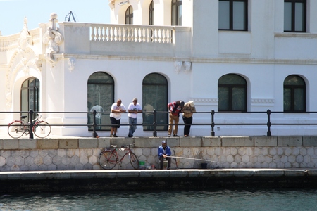 Sea port of Cartagena. Spainのeditorial素材