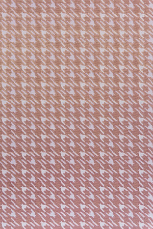 Exclusive upholstery jacquard with classic Houndstooth pattern. The powder pink base (background)...