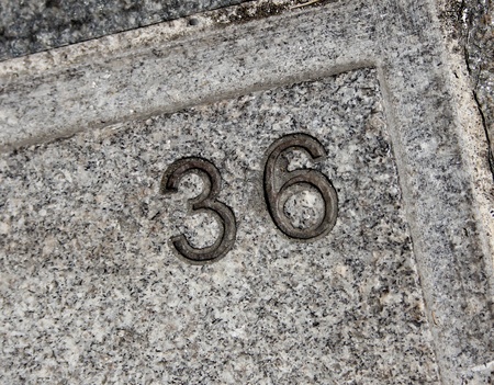 36の写真素材