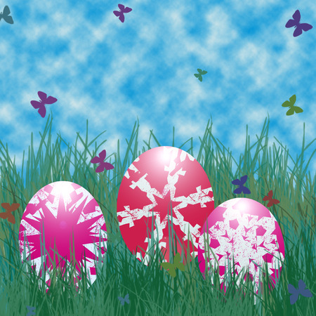 easter eggのイラスト素材