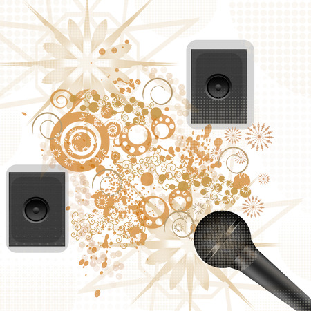 Surround sistemのイラスト素材