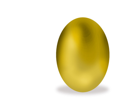golden eggのイラスト素材