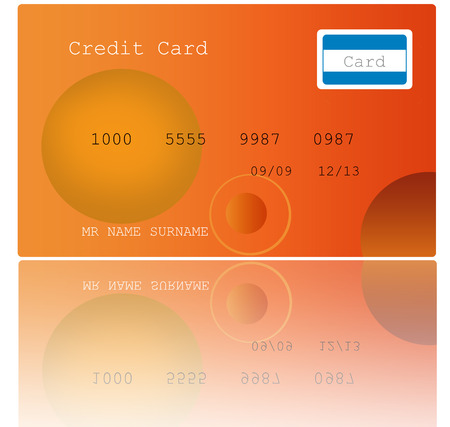 illustration of credit cardのイラスト素材