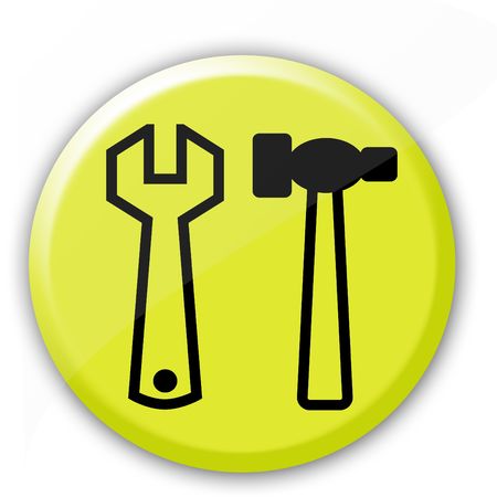 tools buttonの写真素材