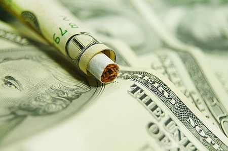 cigarettes - bad habit expensive の写真素材