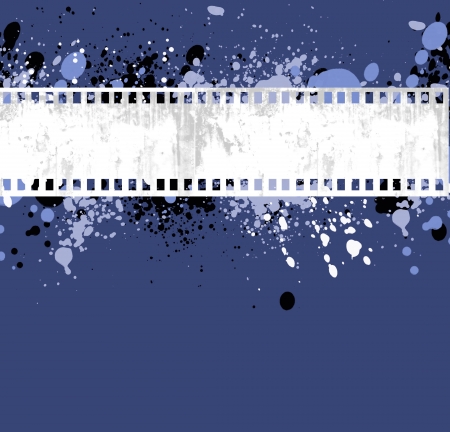 grunge film frame background with space for your text or image の写真素材