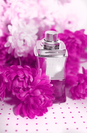 flower scent and soft pink flowersの写真素材