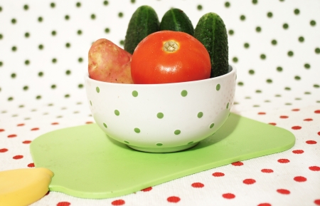 fresh vegetablesの写真素材