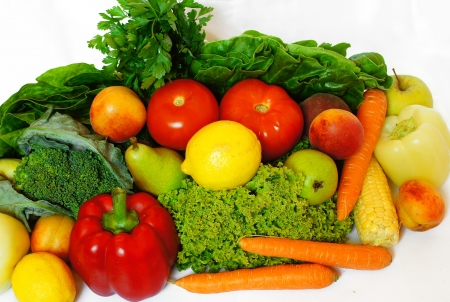 vegetables and fruits の写真素材