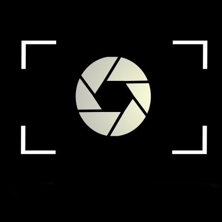 Camera iconの写真素材