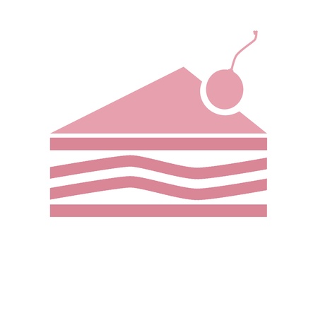 cake iconの写真素材