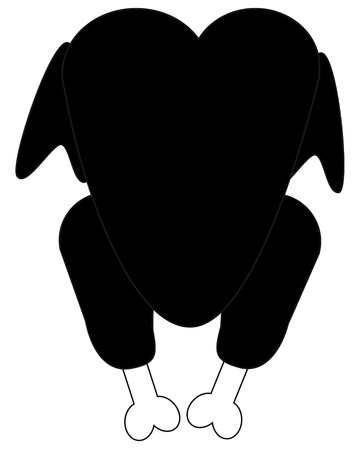 Raw chicken の写真素材