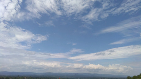 Sun in the sky
