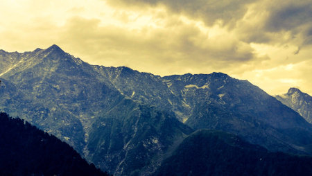 Mcleodganj, Dharmshala, Himachal Pradesh, Indiaの素材