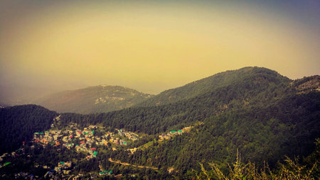 Mcleodganj, Dharmshala, Himachal Pradesh, Indiaの素材