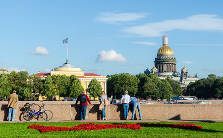 Saint-Peterburg. Russia. Saint Isaac cathedralのeditorial素材