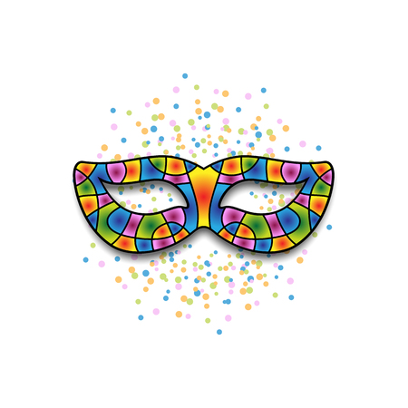 Stylized carnival maskのイラスト素材