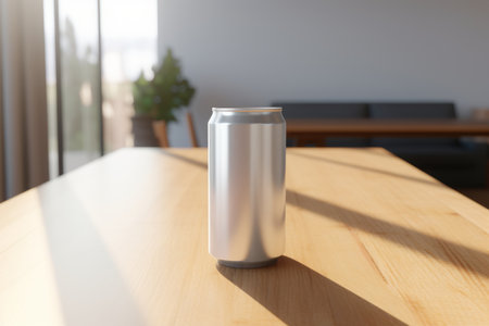 Aluminum soda can mock-up fresh cold fuzzy drink container cola beverage blank aluminium jar refreshing syrup steel white canned water full energy drink clean tin bottle caffeine supply drinkableの素材