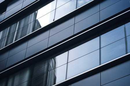 Modern office building business sustainable architecture urban project window design glass city corporate exterior structure facade center commercial futuristic downtown outdoors corporation companyの素材