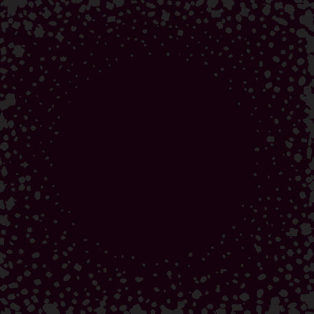 abstract round dots background black. Vector illustrationのイラスト素材