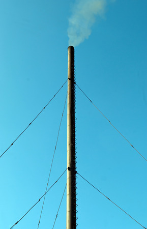 pipe from the boiler room for heatingの写真素材