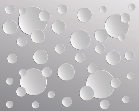 background with circles on a gray backgroundのイラスト素材