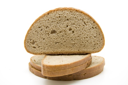Wheat bread chopped の写真素材
