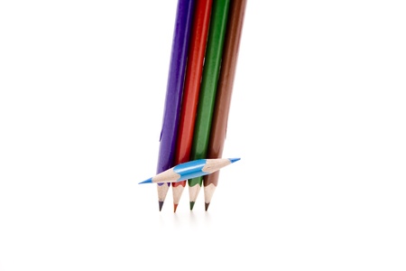 Coloured pencils の写真素材