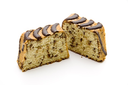 Cakes with chocolateの写真素材