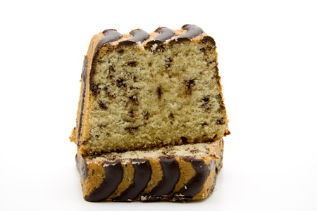 Cakes with chocolateの写真素材