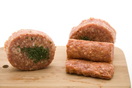 Mince with herbsの写真素材