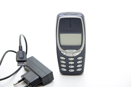 Cellular phone with loading cable